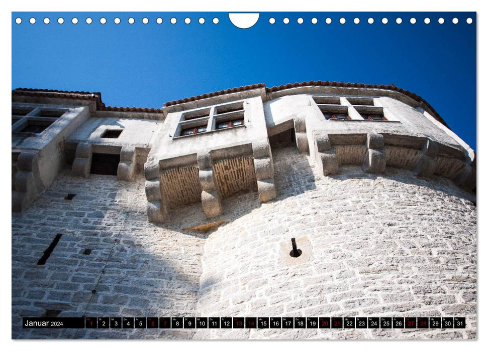 Things to see in Istria (CALVENDO wall calendar 2024) 