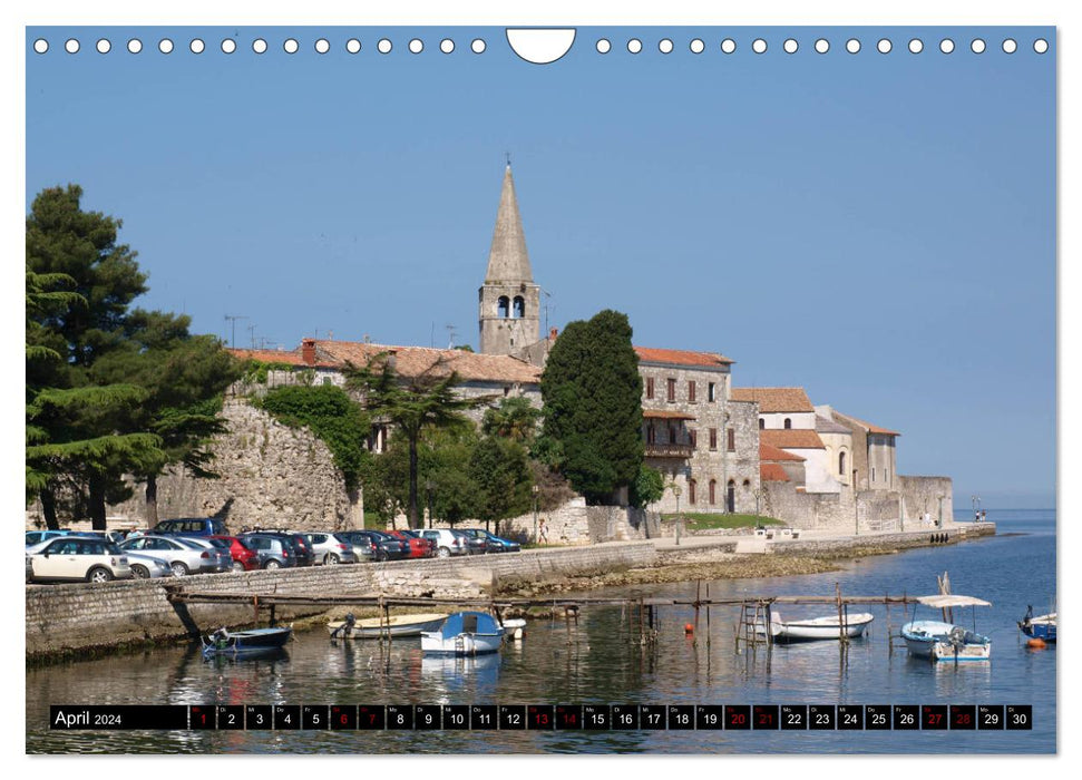 Que voir en Istrie (Calendrier mural CALVENDO 2024) 