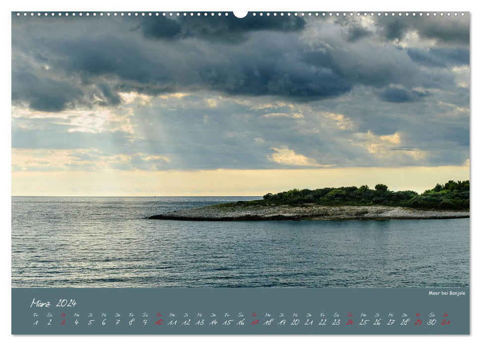 Beautiful Istria (CALVENDO Premium Wall Calendar 2024) 