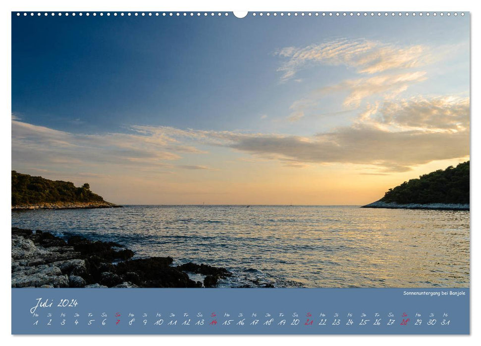 Belle Istrie (Calendrier mural CALVENDO Premium 2024) 