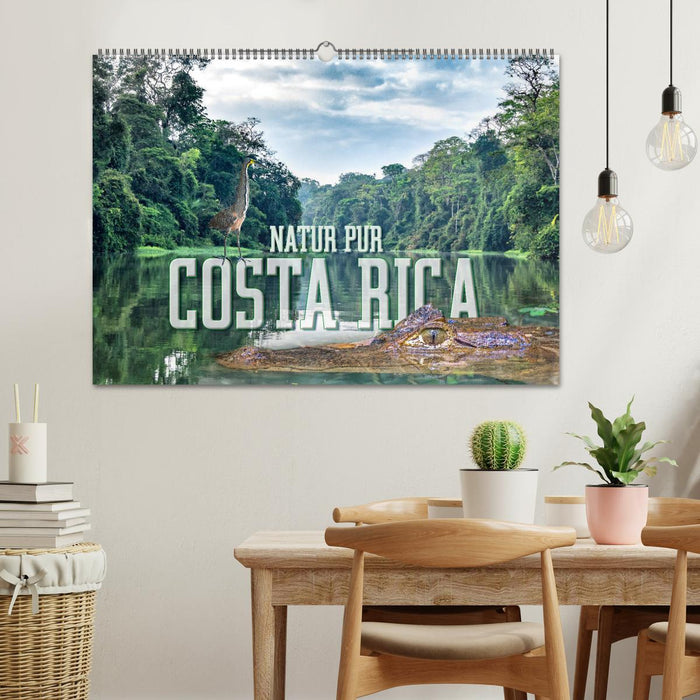 Natur pur, Costa Rica (CALVENDO Wandkalender 2024)