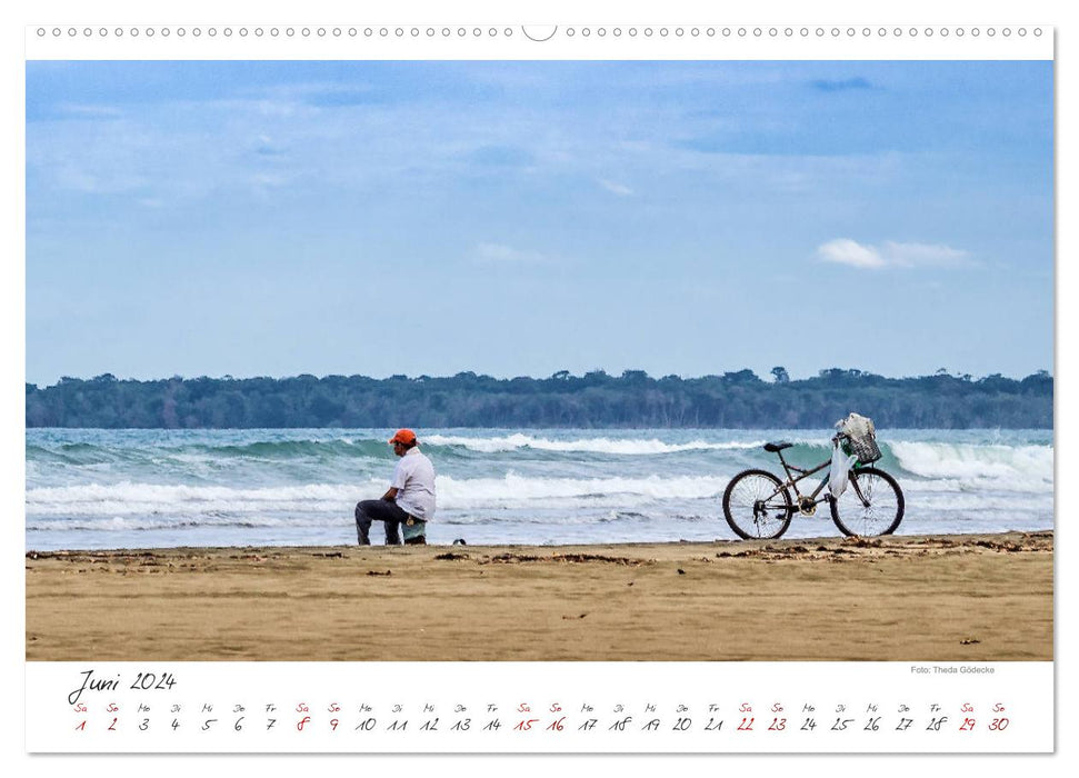 Pure nature, Costa Rica (CALVENDO wall calendar 2024) 