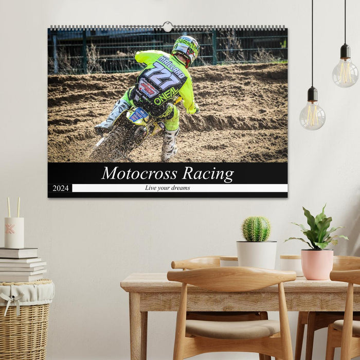 Motocross Racing 2024 (CALVENDO wall calendar 2024) 
