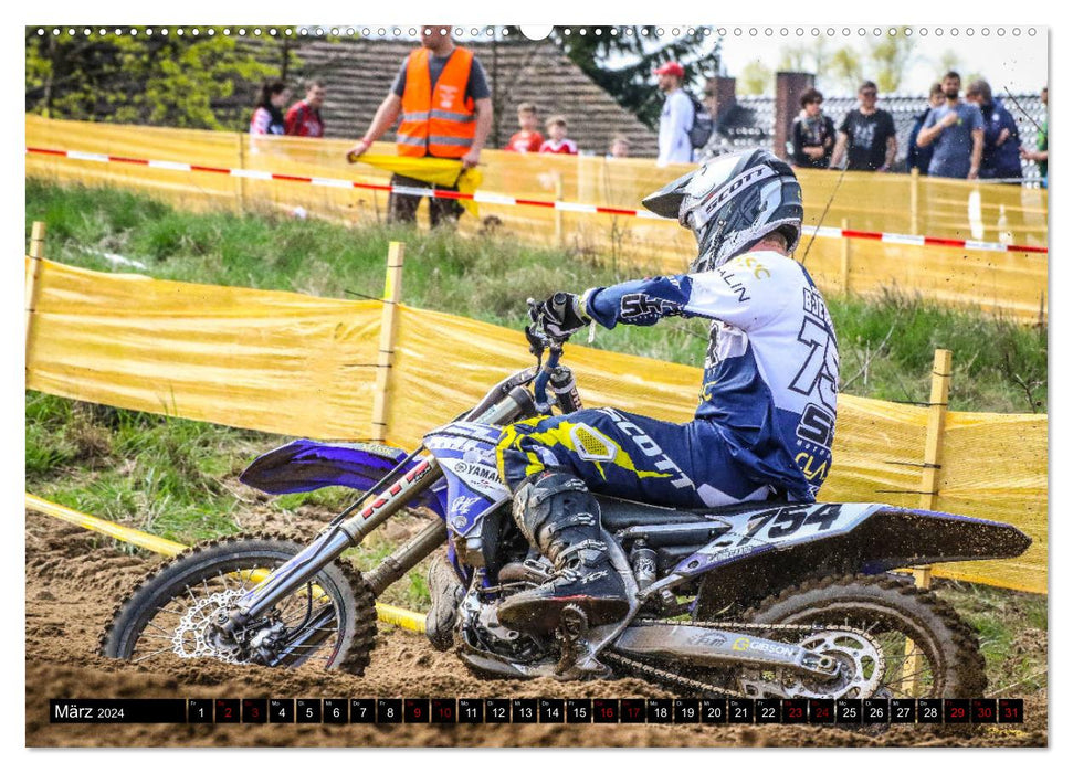 Motocross Racing 2024 (CALVENDO Wandkalender 2024)