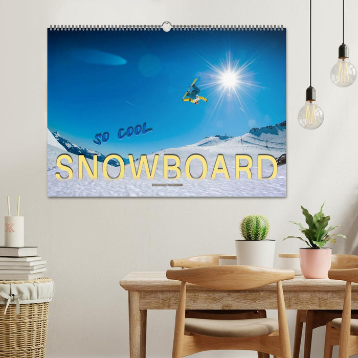 Snowboard - so cool (CALVENDO wall calendar 2024) 