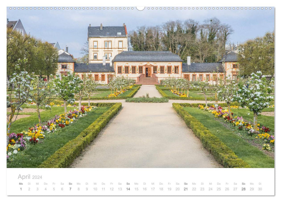 Darmstadt – Gärten, Kunst, Architektur (CALVENDO Premium Wandkalender 2024)