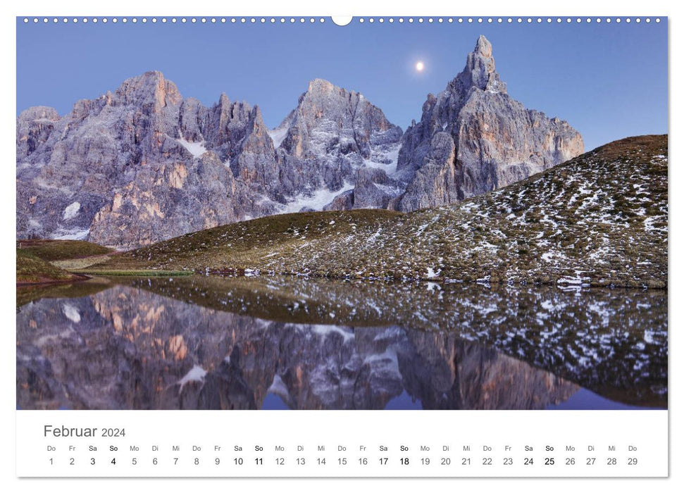 The beauty of the Alps (CALVENDO Premium Wall Calendar 2024) 