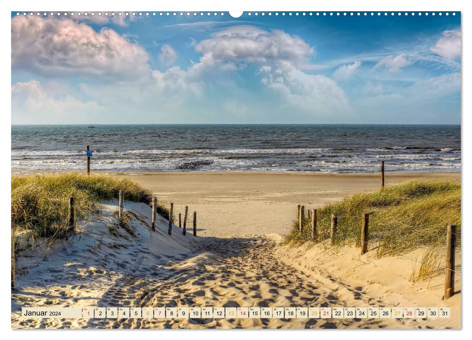 Travel through Germany - Lower Saxony (CALVENDO wall calendar 2024) 