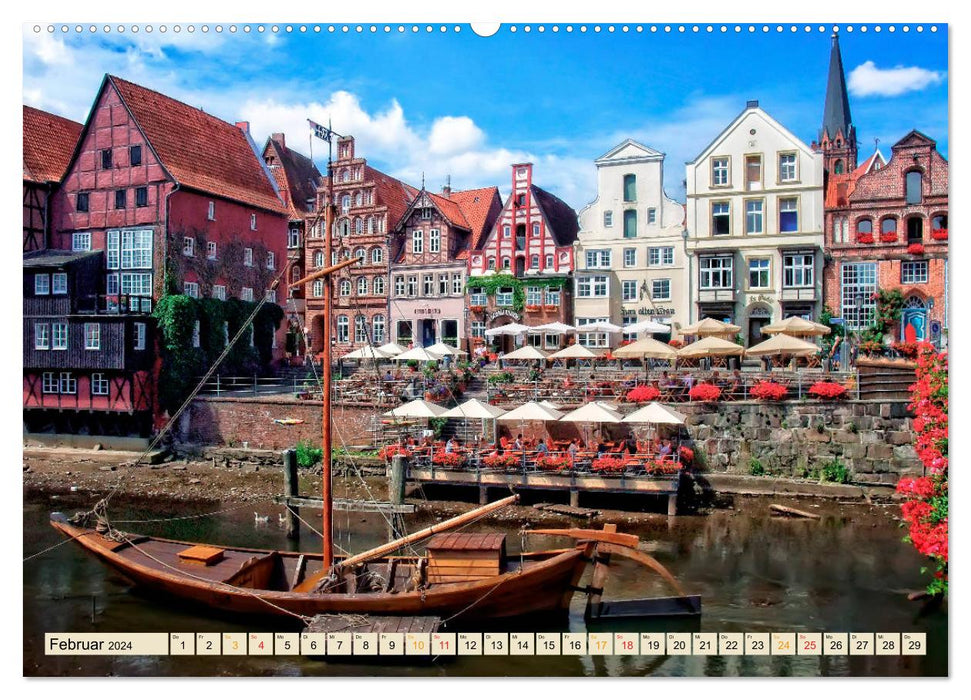 Travel through Germany - Lower Saxony (CALVENDO wall calendar 2024) 