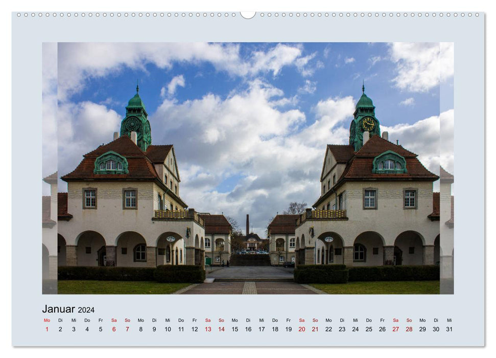 Ein Besuch in Bad Nauheim (CALVENDO Premium Wandkalender 2024)