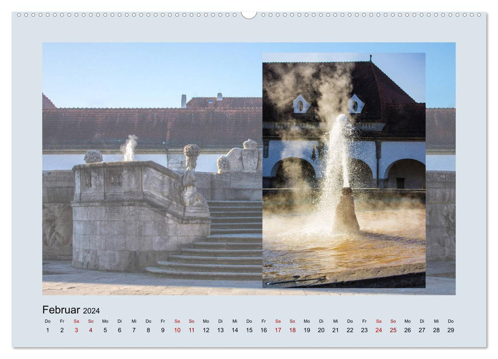 A visit to Bad Nauheim (CALVENDO Premium Wall Calendar 2024) 