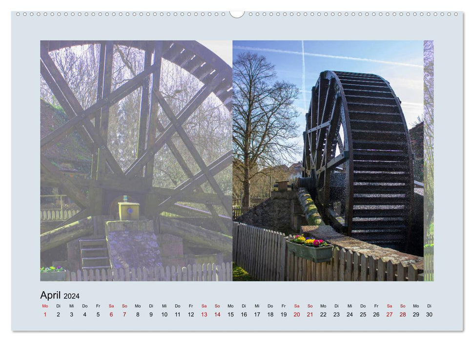 A visit to Bad Nauheim (CALVENDO Premium Wall Calendar 2024) 