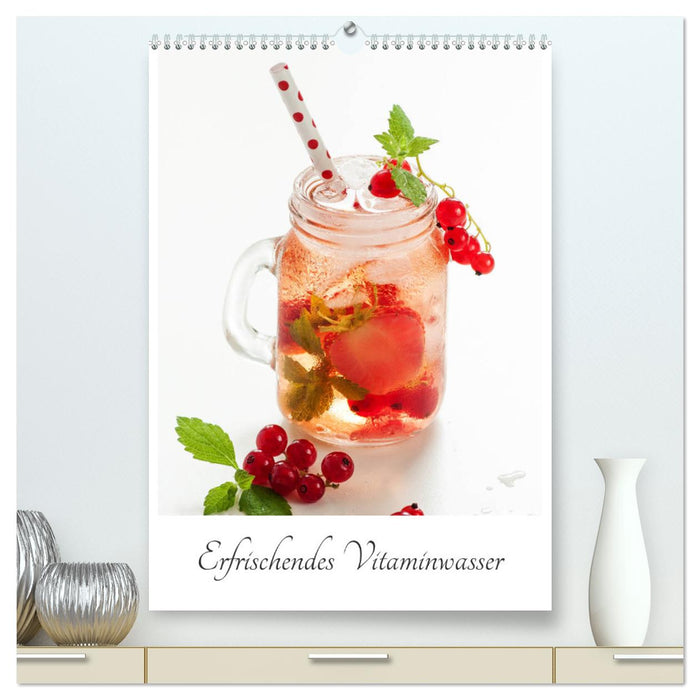 Refreshing vitamin water (CALVENDO Premium Wall Calendar 2024) 