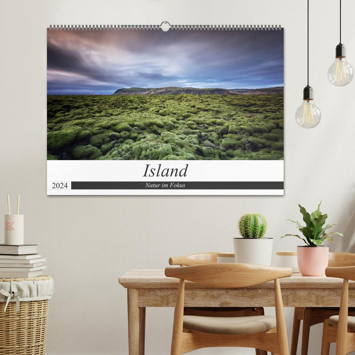 Island - Natur im Fokus (CALVENDO Wandkalender 2024)
