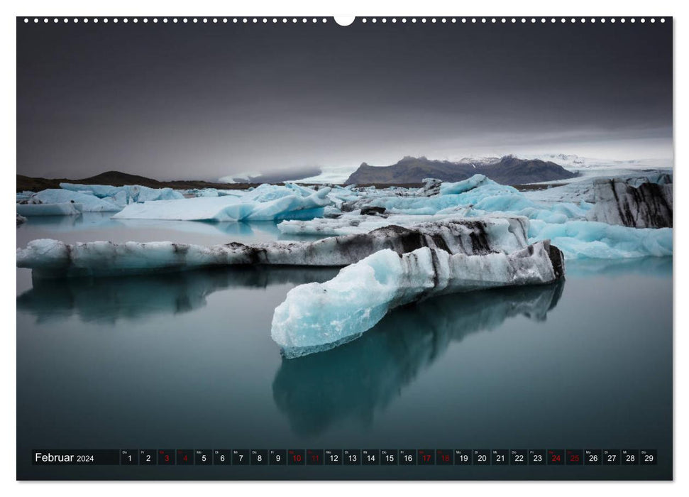 Iceland - Nature in Focus (CALVENDO Wall Calendar 2024) 