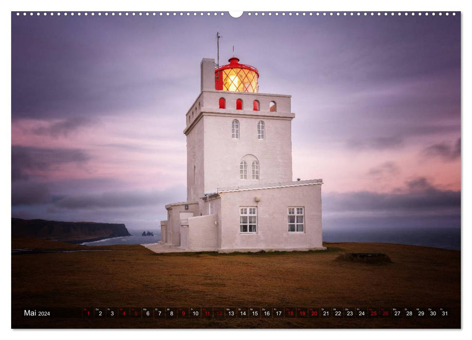 Iceland - Nature in Focus (CALVENDO Wall Calendar 2024) 