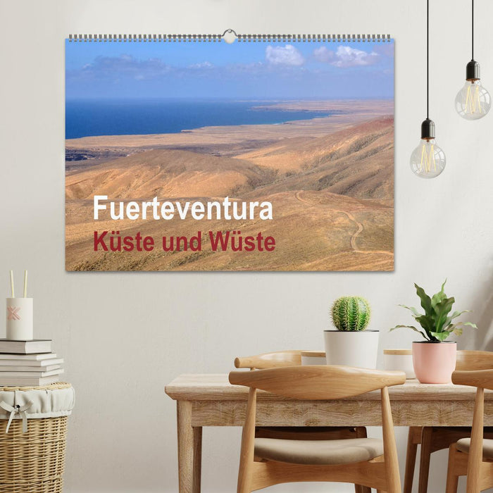 Fuerteventura - coast and desert (CALVENDO wall calendar 2024) 