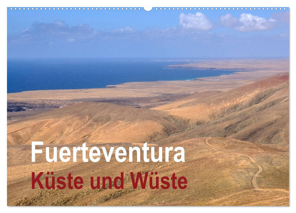 Fuerteventura - coast and desert (CALVENDO wall calendar 2024) 