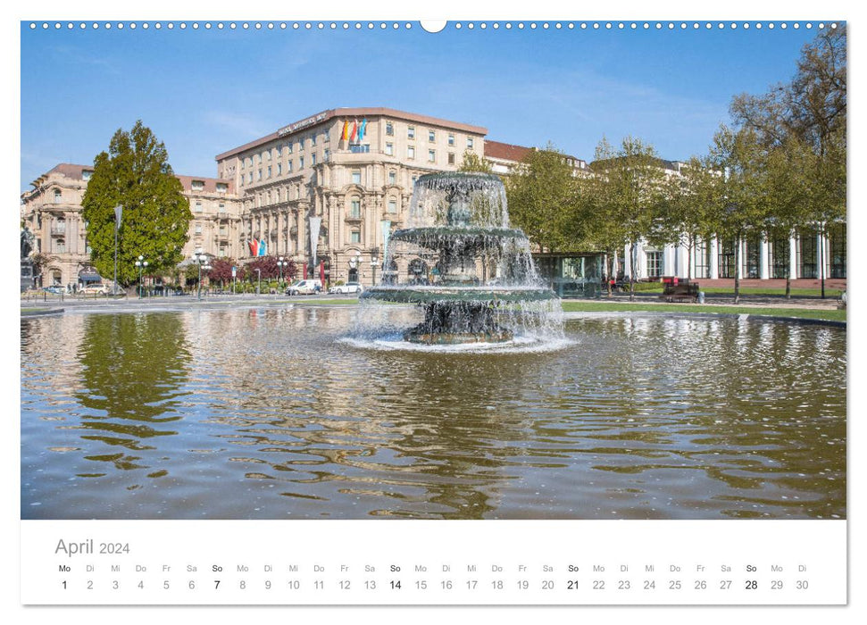 Wiesbaden wonderful (CALVENDO wall calendar 2024) 
