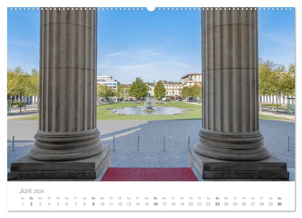 Wiesbaden wunderbar (CALVENDO Wandkalender 2024)