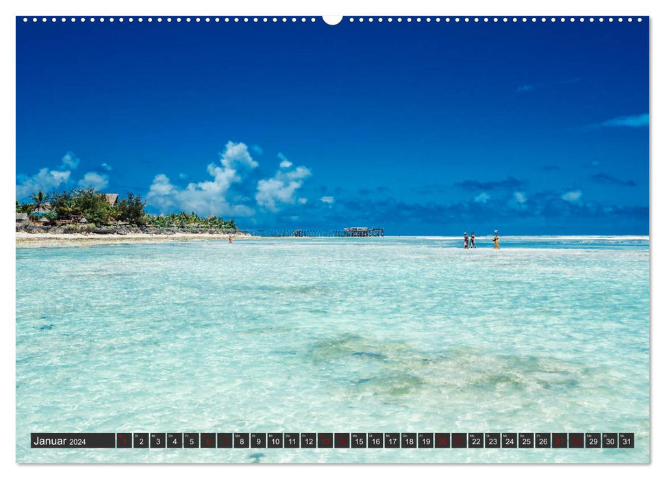 Karibu Zanzibar (CALVENDO wall calendar 2024) 