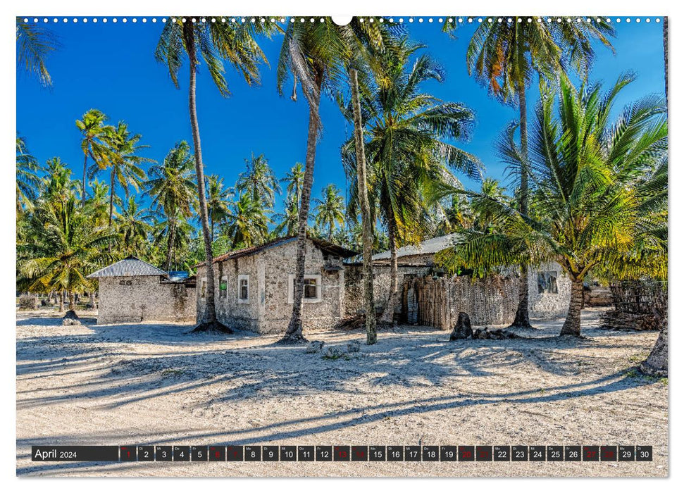 Karibu Zanzibar (CALVENDO wall calendar 2024) 