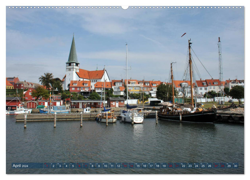 Bornholm - sunny island in the Baltic Sea (CALVENDO Premium Wall Calendar 2024) 