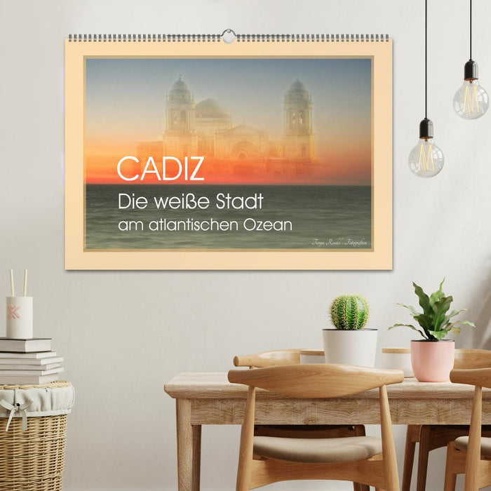 Cadiz - the white city on the Atlantic Ocean (CALVENDO wall calendar 2024) 