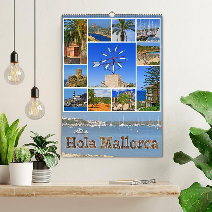 Hola Mallorca (CALVENDO Wandkalender 2024)
