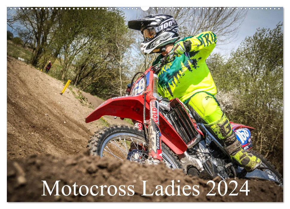 Motocross Ladies 2024 (CALVENDO Wandkalender 2024)