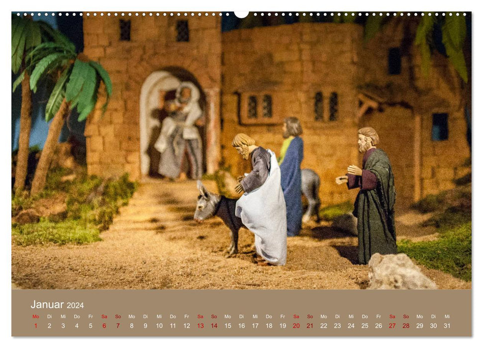 Passion Nativity Scenes (CALVENDO Premium Wall Calendar 2024) 