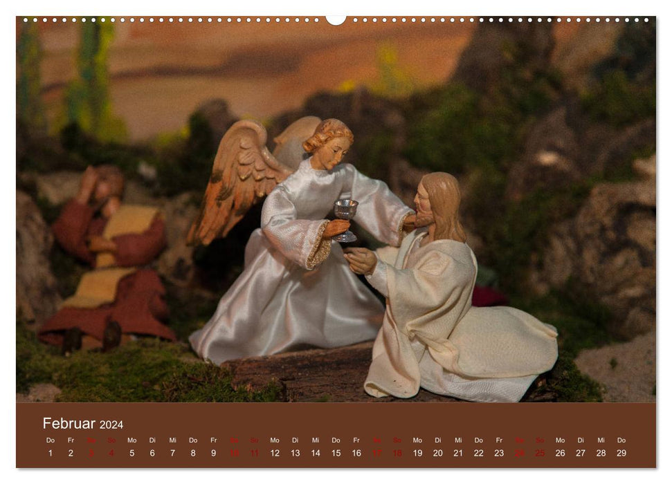 Passion Nativity Scenes (CALVENDO Premium Wall Calendar 2024) 