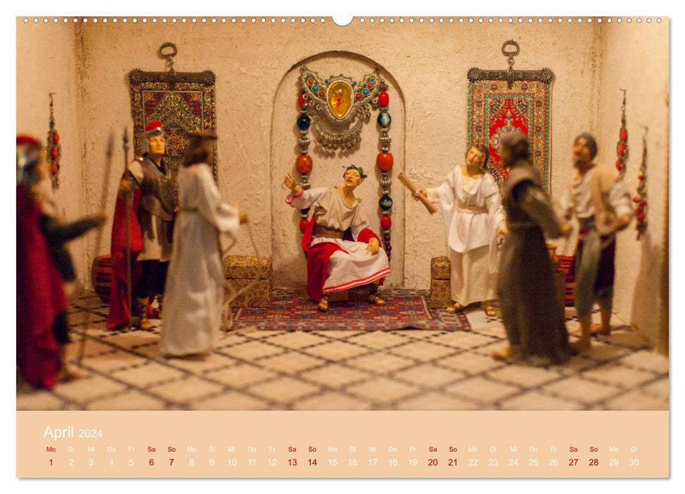 Passion Nativity Scenes (CALVENDO Premium Wall Calendar 2024) 
