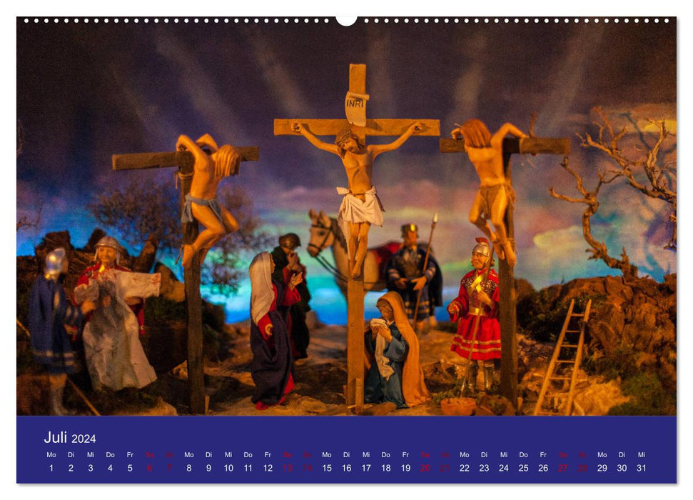 Passion Nativity Scenes (CALVENDO Premium Wall Calendar 2024) 