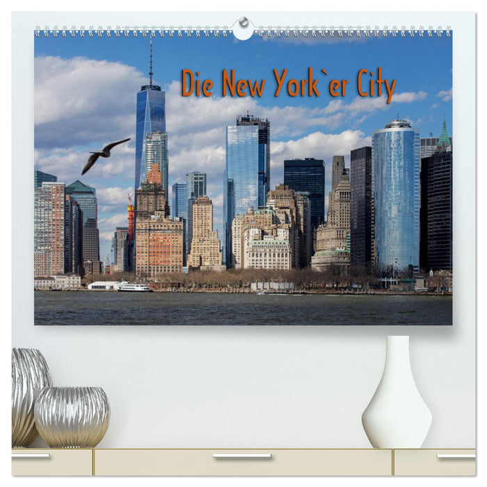 Die New Yorker City (CALVENDO Premium Wandkalender 2024)