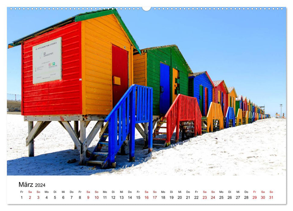 The most beautiful city in the world, Cape Town (CALVENDO Premium Wall Calendar 2024) 