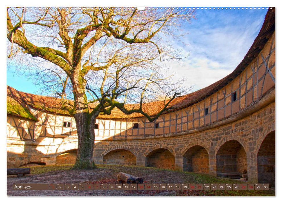 Rothenburg od Tauber (CALVENDO Premium Wall Calendar 2024) 