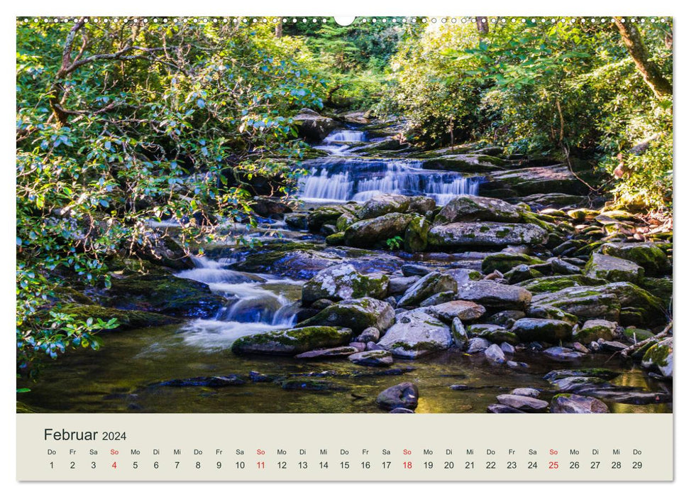 Appalaches - Sud (Calendrier mural CALVENDO 2024) 