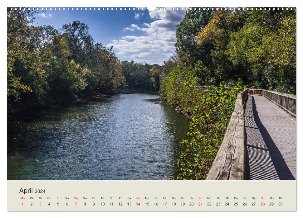 Appalachia - South (CALVENDO wall calendar 2024) 