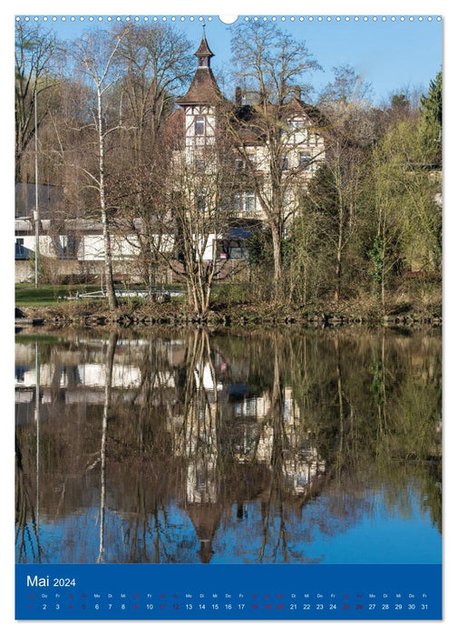 Kitzingen in portrait format (CALVENDO Premium Wall Calendar 2024) 