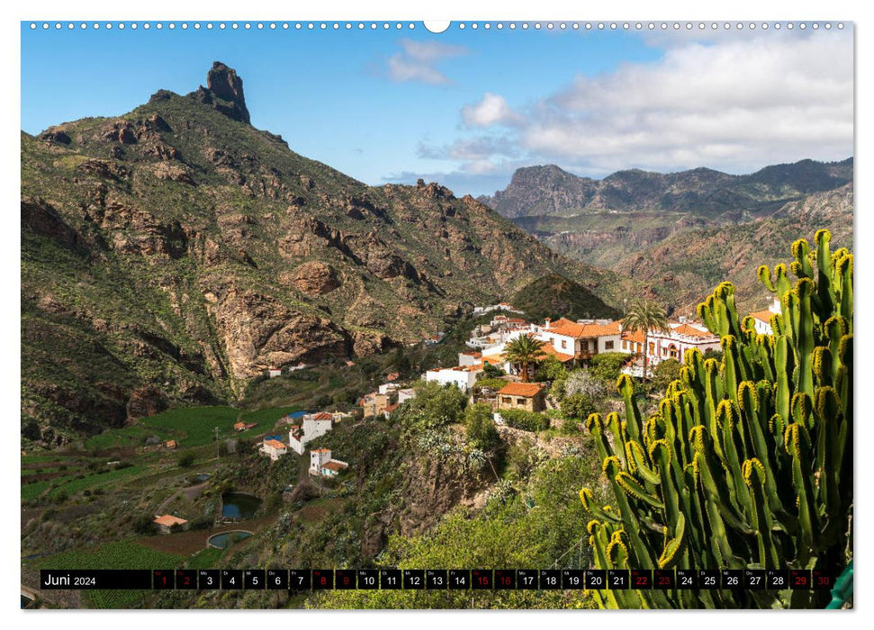 Les Îles Canaries (Calendrier mural CALVENDO 2024) 