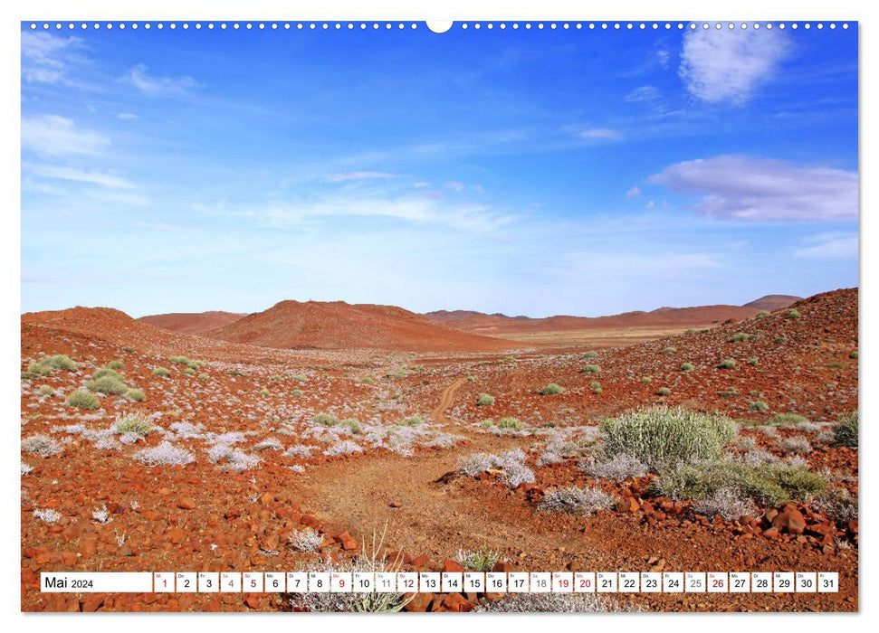 Namibia - Feel the vastness (CALVENDO Premium Wall Calendar 2024) 