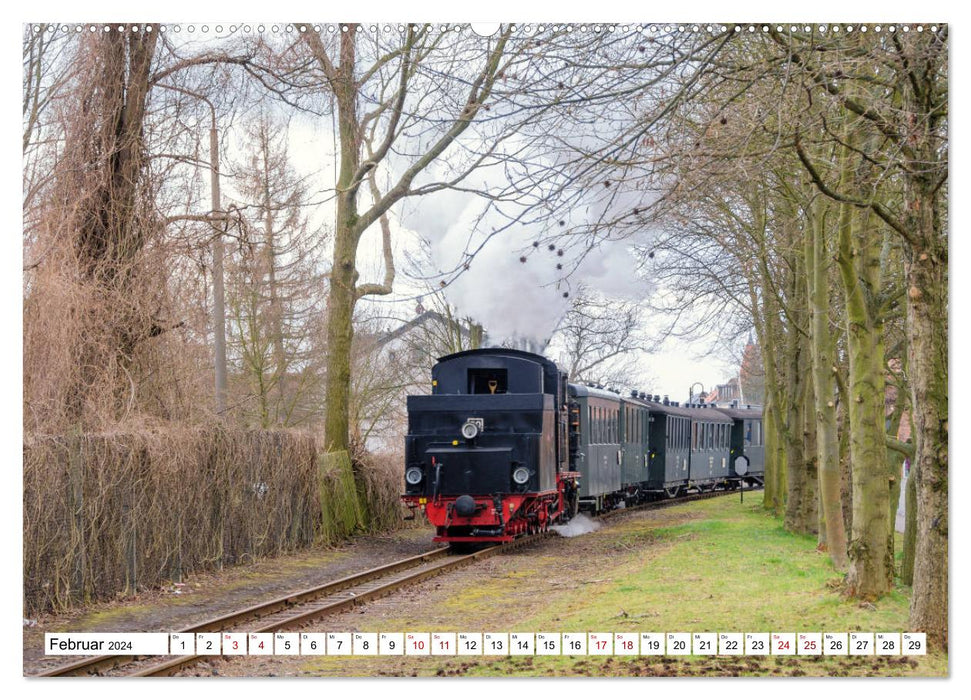 Mansfelder Bergwerksbahn (CALVENDO Wandkalender 2024)