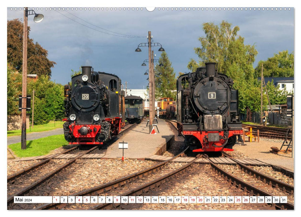 Mansfeld mining railway (CALVENDO wall calendar 2024) 