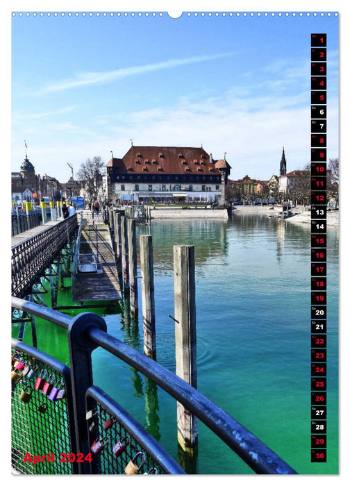 Unterwegs in Konstanz (CALVENDO Premium Wandkalender 2024)
