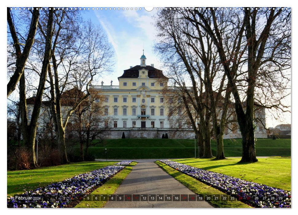 Unterwegs in Ludwigsburg (CALVENDO Wandkalender 2024)