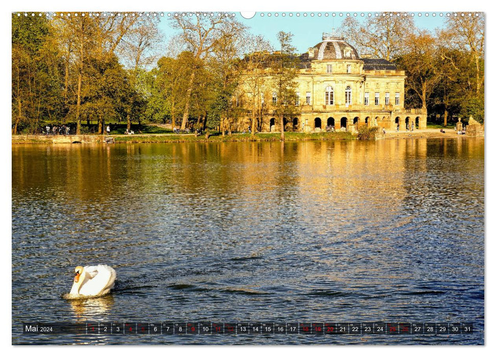 Unterwegs in Ludwigsburg (CALVENDO Wandkalender 2024)