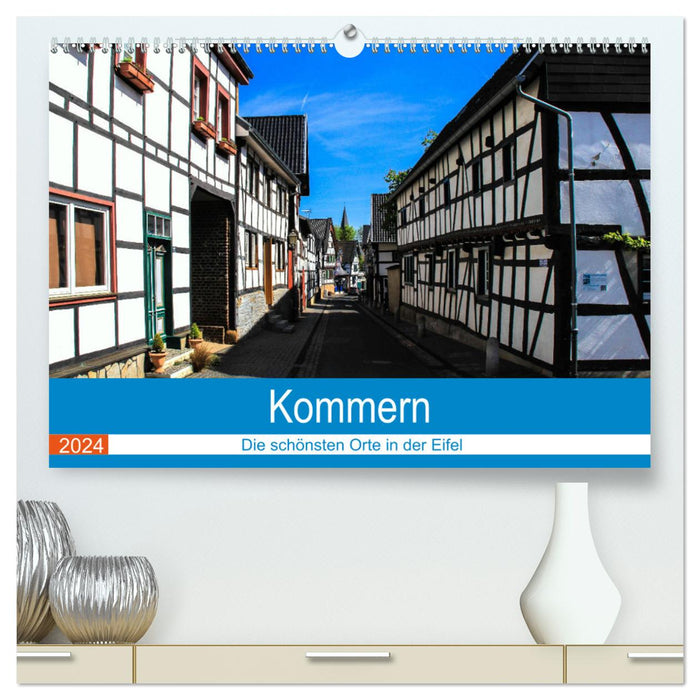 Kommern - The most beautiful places in the Eifel (CALVENDO Premium Wall Calendar 2024) 