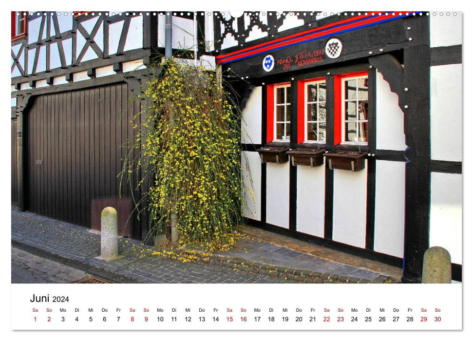 Kommern - The most beautiful places in the Eifel (CALVENDO Premium Wall Calendar 2024) 
