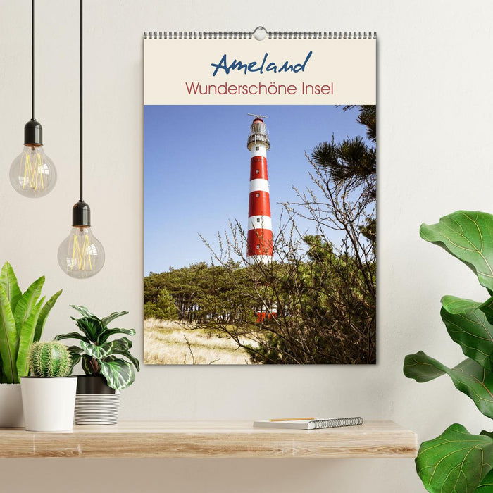Ameland Wunderschöne Insel (CALVENDO Wandkalender 2024)